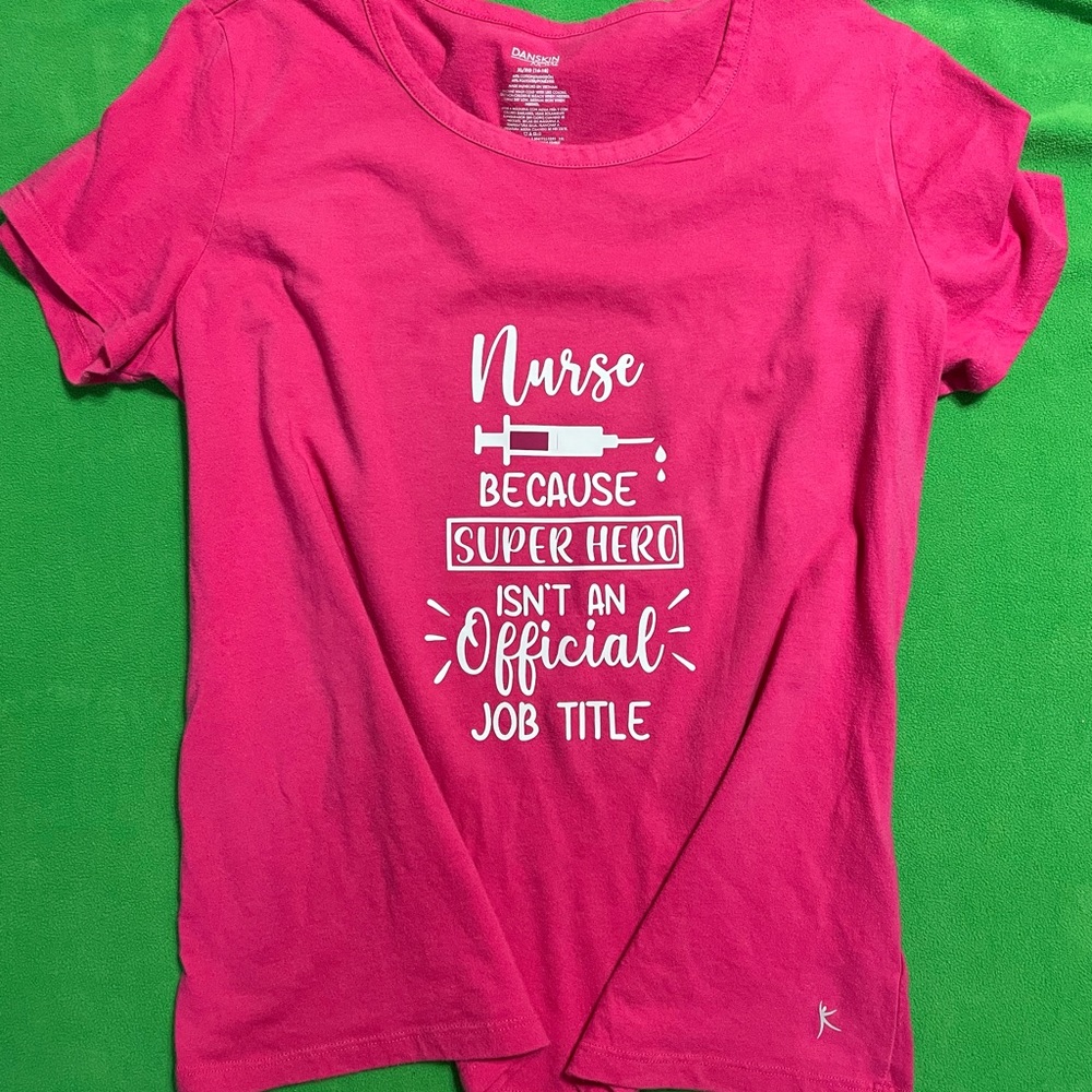 Nurse because super hero is not a job title